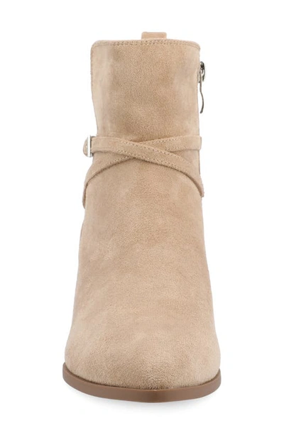 Journee Collection Estelle Bootie In Beige