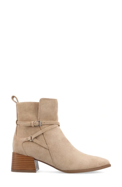 Journee Collection Estelle Bootie In Beige