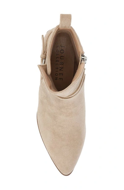 Journee Collection Estelle Bootie In Beige