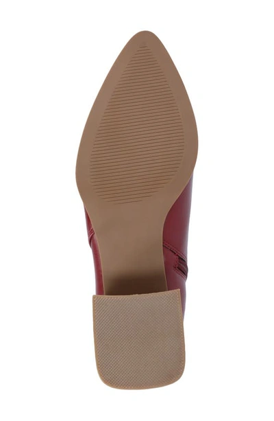 Journee Collection Estelle Bootie In Wine