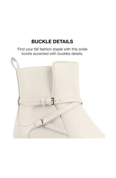 Journee Collection Estelle Bootie In Stone
