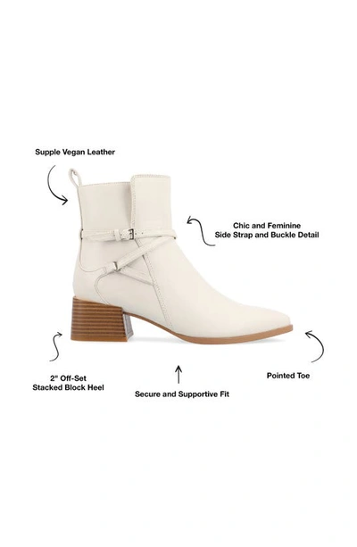 Journee Collection Estelle Bootie In Stone