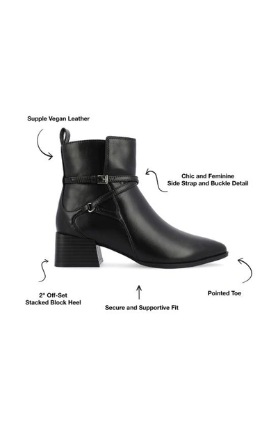 Journee Collection Estelle Bootie In Black