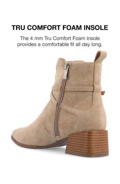 Journee Collection Estelle Bootie In Beige