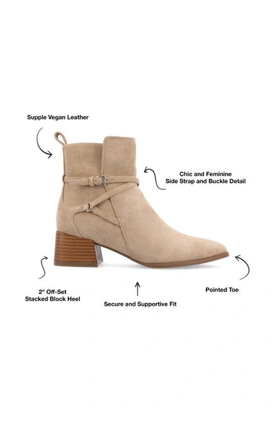 Journee Collection Estelle Bootie In Beige