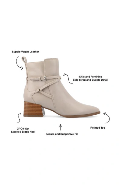Journee Collection Estelle Bootie In Grey