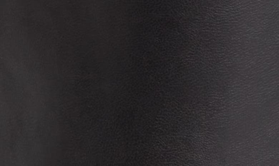Madewell The Perfect High Waist Straight Leg Faux Leather Pants In True Black