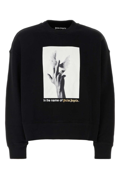 Shop Palm Angels Photograph In Black