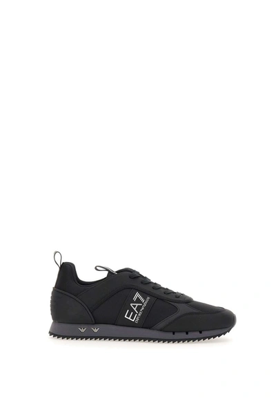 Shop Ea7 "cordura" Sneakers In Black