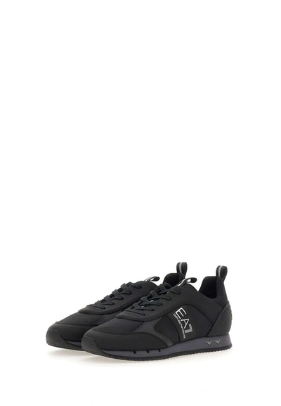 Shop Ea7 "cordura" Sneakers In Black