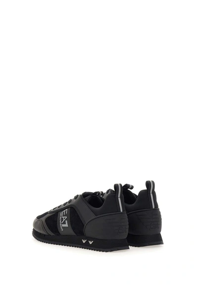 Shop Ea7 Emporio Armani "cordura" Sneakers In Black
