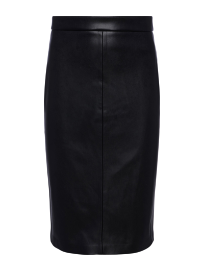 Shop L Agence Rosa Pencil Skirt In Black