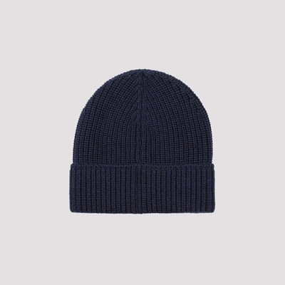 Shop Canada Goose Rib Toque Hat In Blue