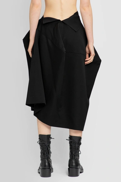 Shop Comme Des Garçons Woman Black Skirts