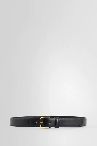 The Row Unisex Black Belts In Black