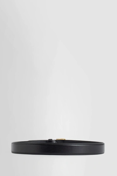 The Row Unisex Black Belts In Black