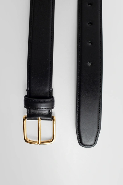The Row Unisex Black Belts In Black