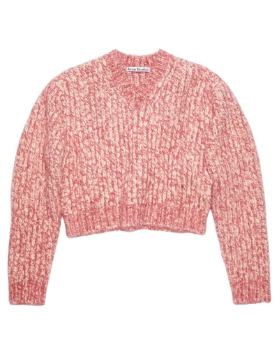Shop Acne Studios Wool Knitwear. In Pink