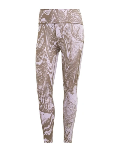 Shop Adidas By Stella Mccartney Leggings In Lilac