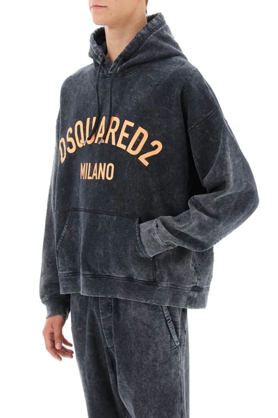Shop Dsquared2 Hercalina Fit Sweatshirt In Grey