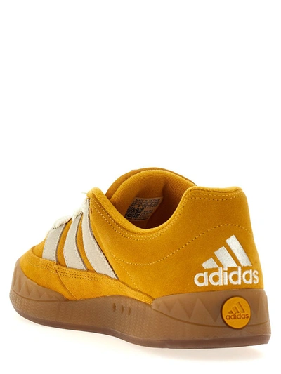 Shop Adidas Originals 'adimatic' Sneakers In Yellow