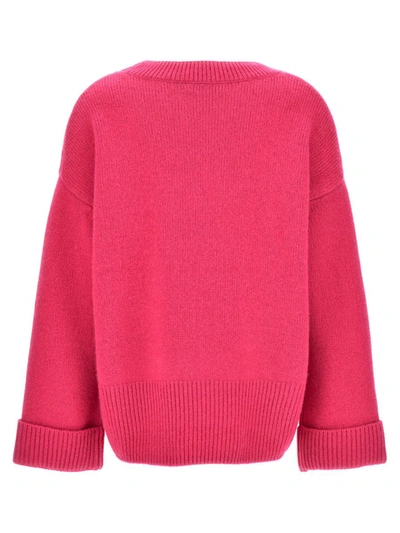 Shop Arch4 'knightsbridge' Sweater In Fuchsia