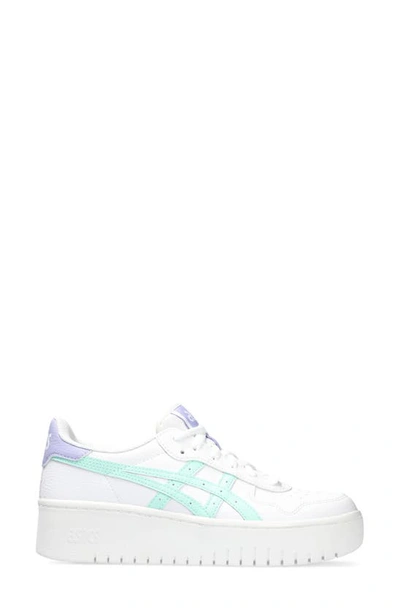 Shop Asics Japan S Pf Platform Sneaker In White/ Fresh Ice