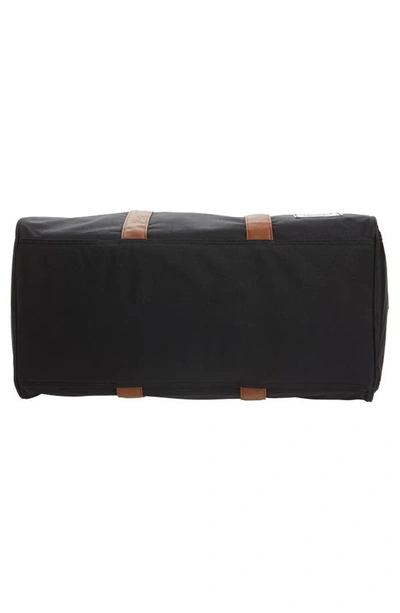 Shop Herschel Supply Co. Duffle Bag In Black/ Tan