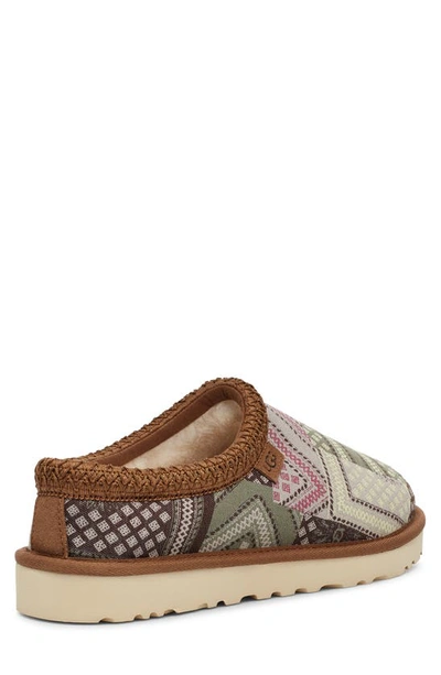 Shop Ugg Tasman Taz Patchwork Slipper In White Multi