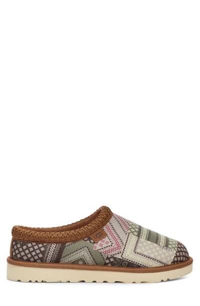 Shop Ugg Tasman Taz Patchwork Slipper In White Multi