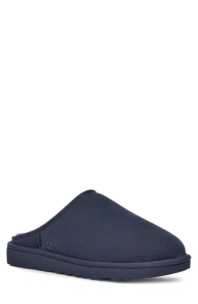 Shop Ugg Classic Suede Slipper In Evening Sky