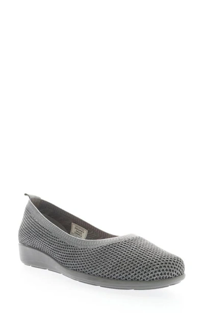 Shop Propét Yen Mesh Flat In Grey