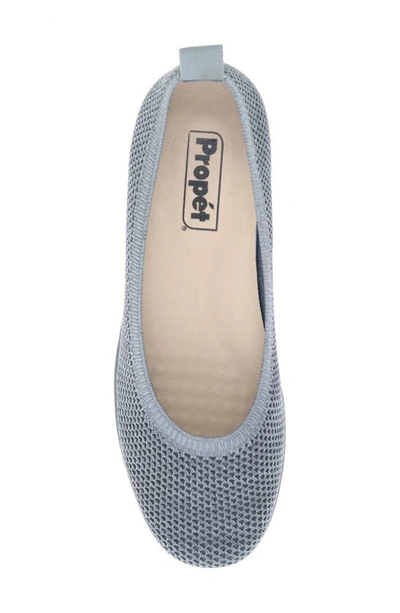 Shop Propét Yen Mesh Flat In Grey