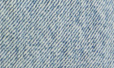 Shop Balenciaga Logo Print Crop Wide Leg Jeans In Pale Blue