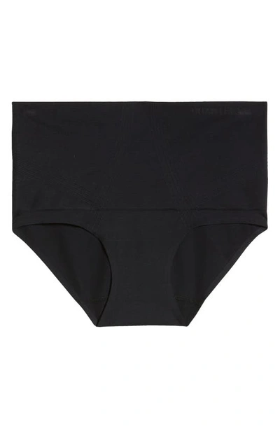 Chantelle Lingerie Smooth Comfort High Waist Briefs In Black-11