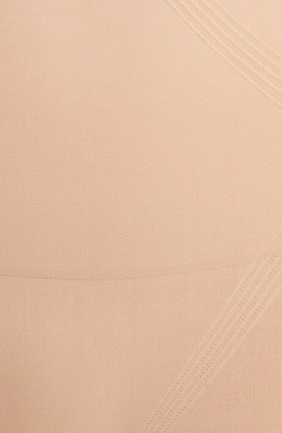 Chantelle Lingerie Smooth Comfort Mid Length Bike Shorts In Clay Beige