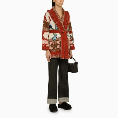 Shop Alanui Willi E And Road R Oops Cardigan In Red