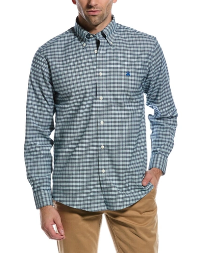 Shop Brooks Brothers Regular Fit Shirt In Blue