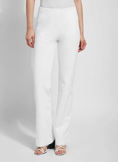 Shop Lyssé Denim Trouser In White