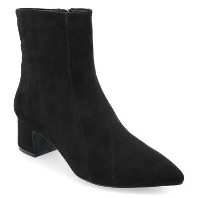 Jornee Collection Collection Women's Tru Comfort Foam Lusinda Booties In Black