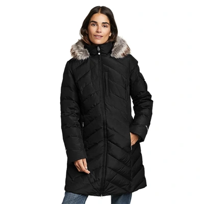 Shop Eddie Bauer Women's Crystal Ridge Down Parka In Black