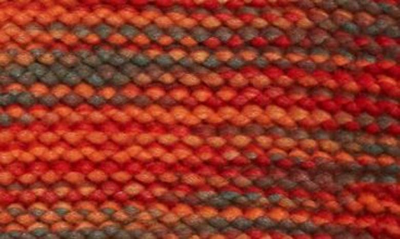 Shop The Elder Statesman Marlo Space Dye Virgin Wool Blend Sweater In Sunset Marl