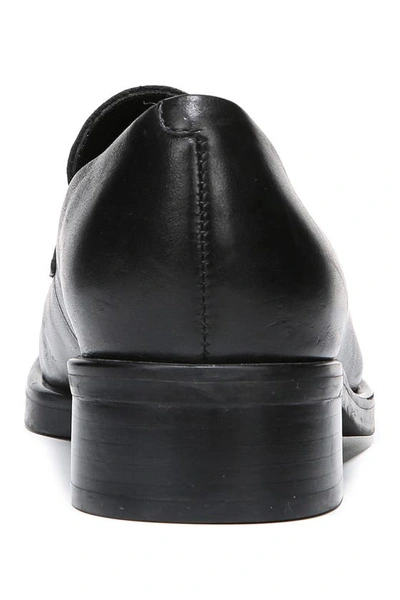 Franco Sarto Bocca Leather Loafer In Black Leather