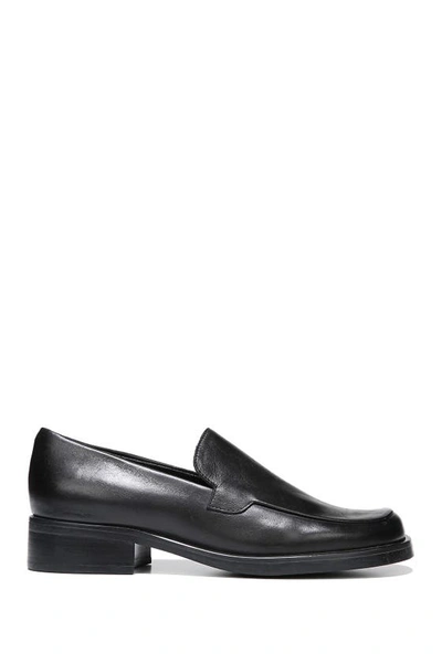 Franco Sarto Bocca Leather Loafer In Black Leather
