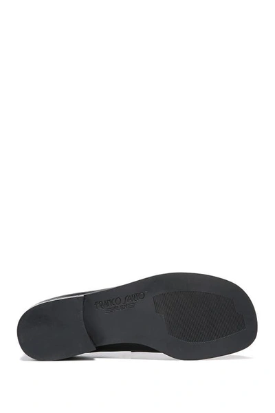 Franco Sarto Bocca Leather Loafer In Black Leather