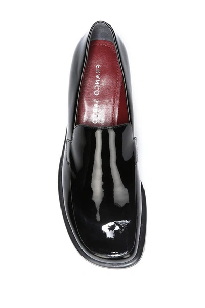 Shop Franco Sarto Bocca Leather Loafer In Black Patent