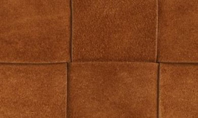 Loeffler Randall Delphine Woven Suede Minaudiere In Cacao