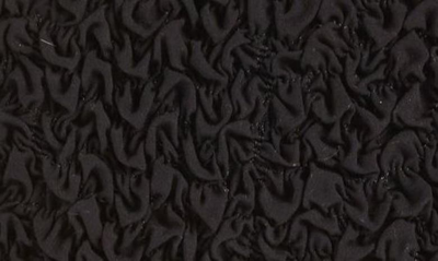 Shop Loeffler Randall Minnow Textured Mini Tote In Black