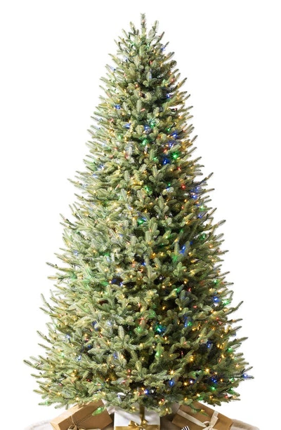 Balsam Hill Balsam Fir 6.5-Foot Pre-Lit Artificial Tree in Green