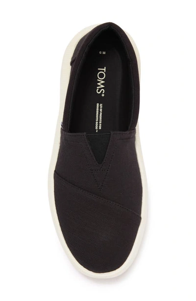 Shop Toms Alpargata Rover Slip-on Sneaker In Black